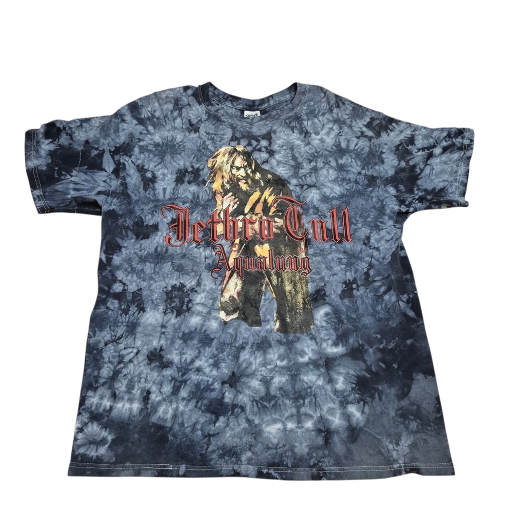 Jethro Tull Aqualung tie-dye t-shirt